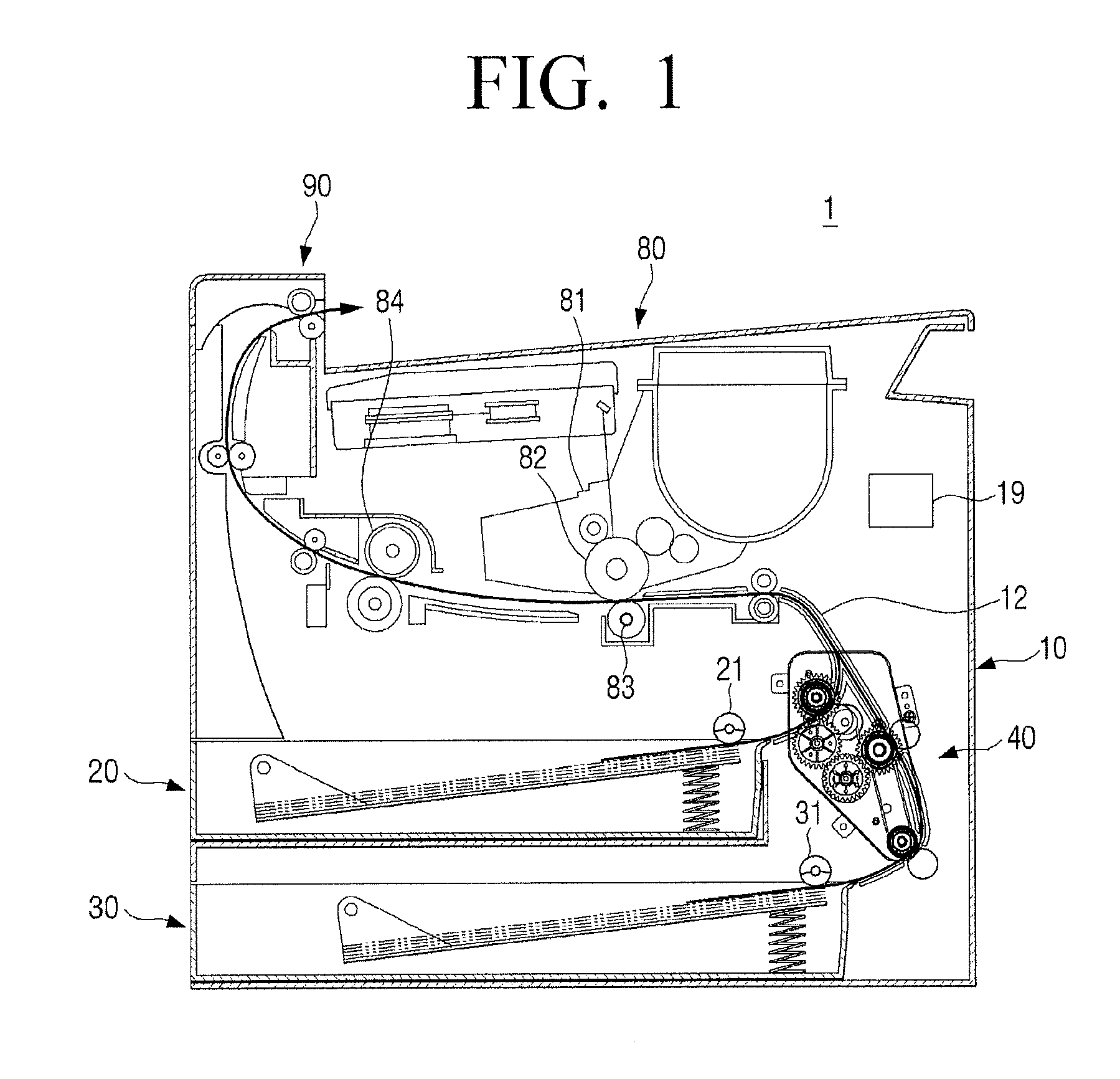 Paper feeding unit and image forming apparatus having the same