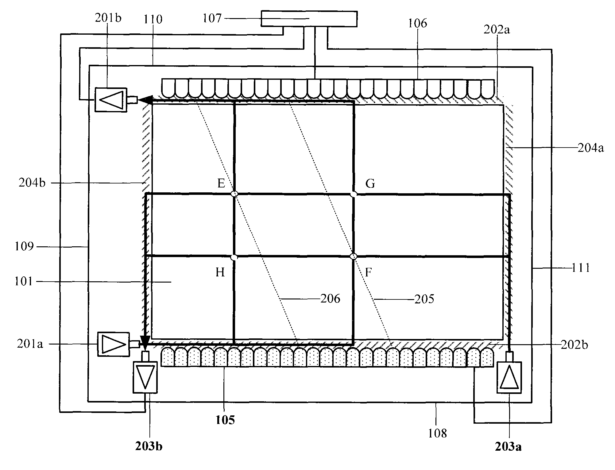 Touch system and multi-point positioning method