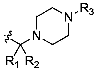 Deuterated acetylenic derivative, pharmaceutical composition and application thereof