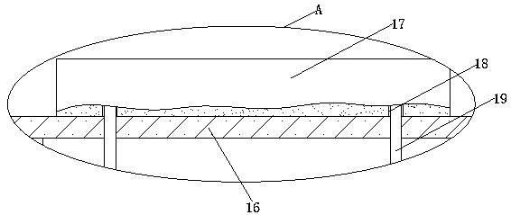 Stamped part stamping device and stamping method