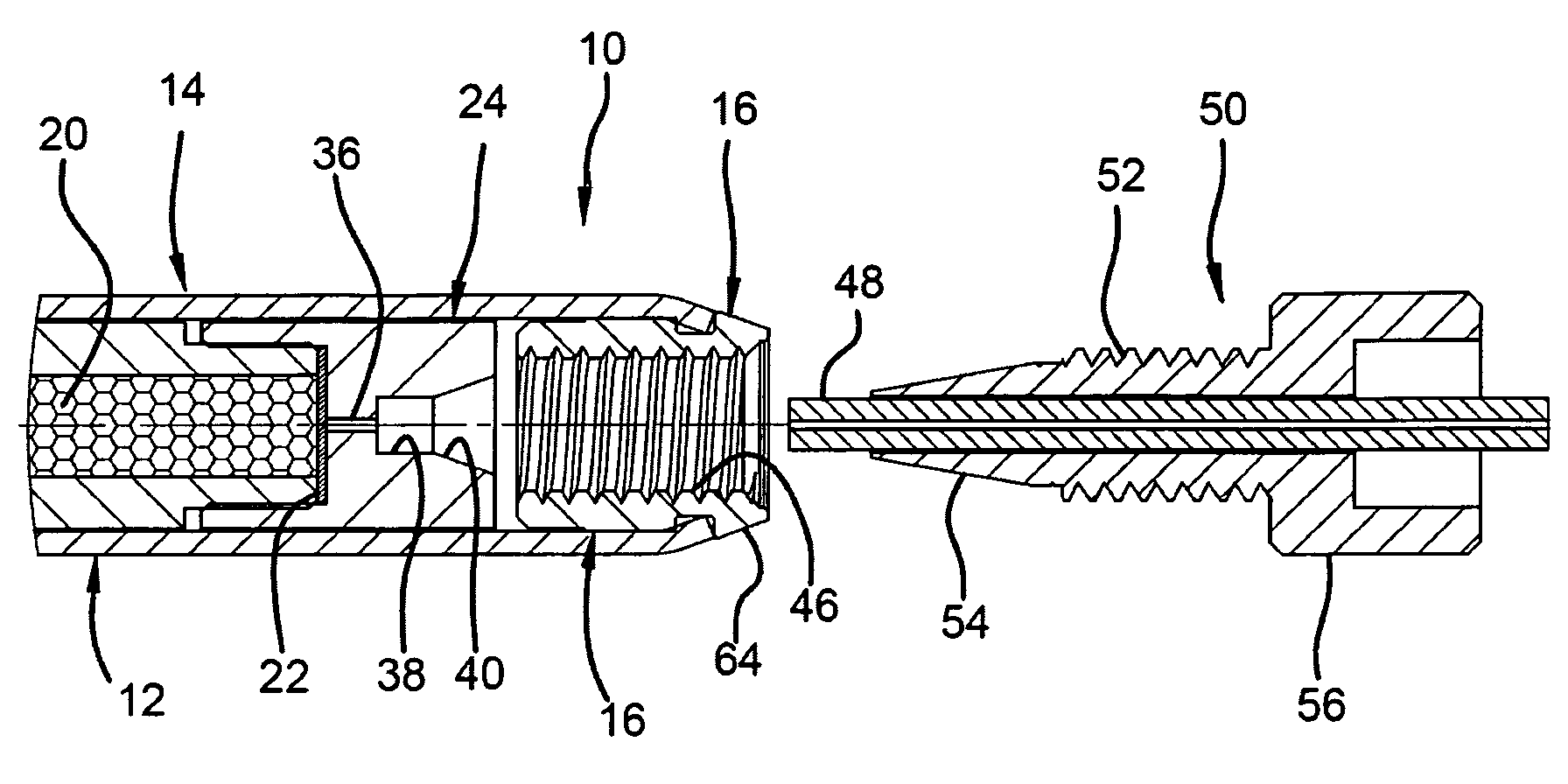 HPLC column design and method of making same