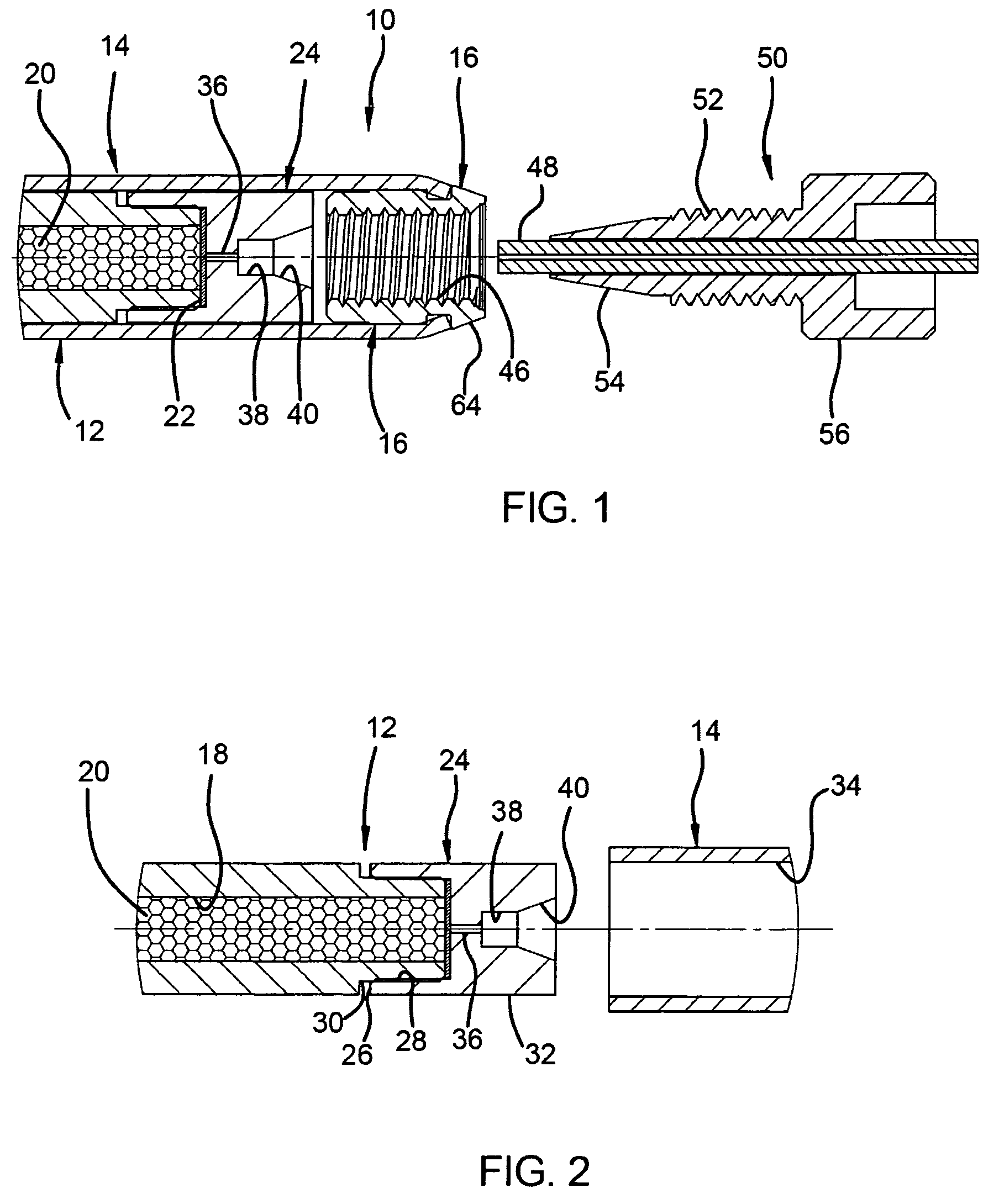 HPLC column design and method of making same