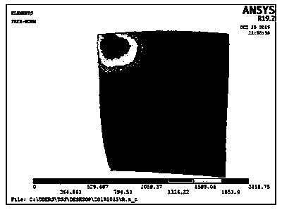 Blade vibration response analysis method based on fluid-solid interaction