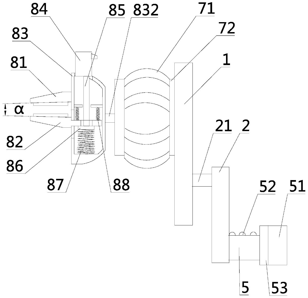 An easy-to-install mobile phone holder