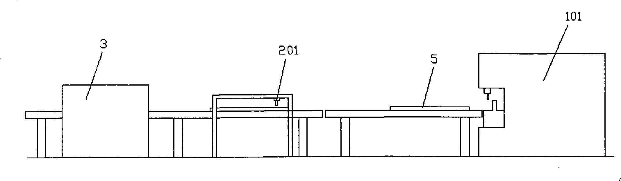 Electrical steel automatic sample-making system