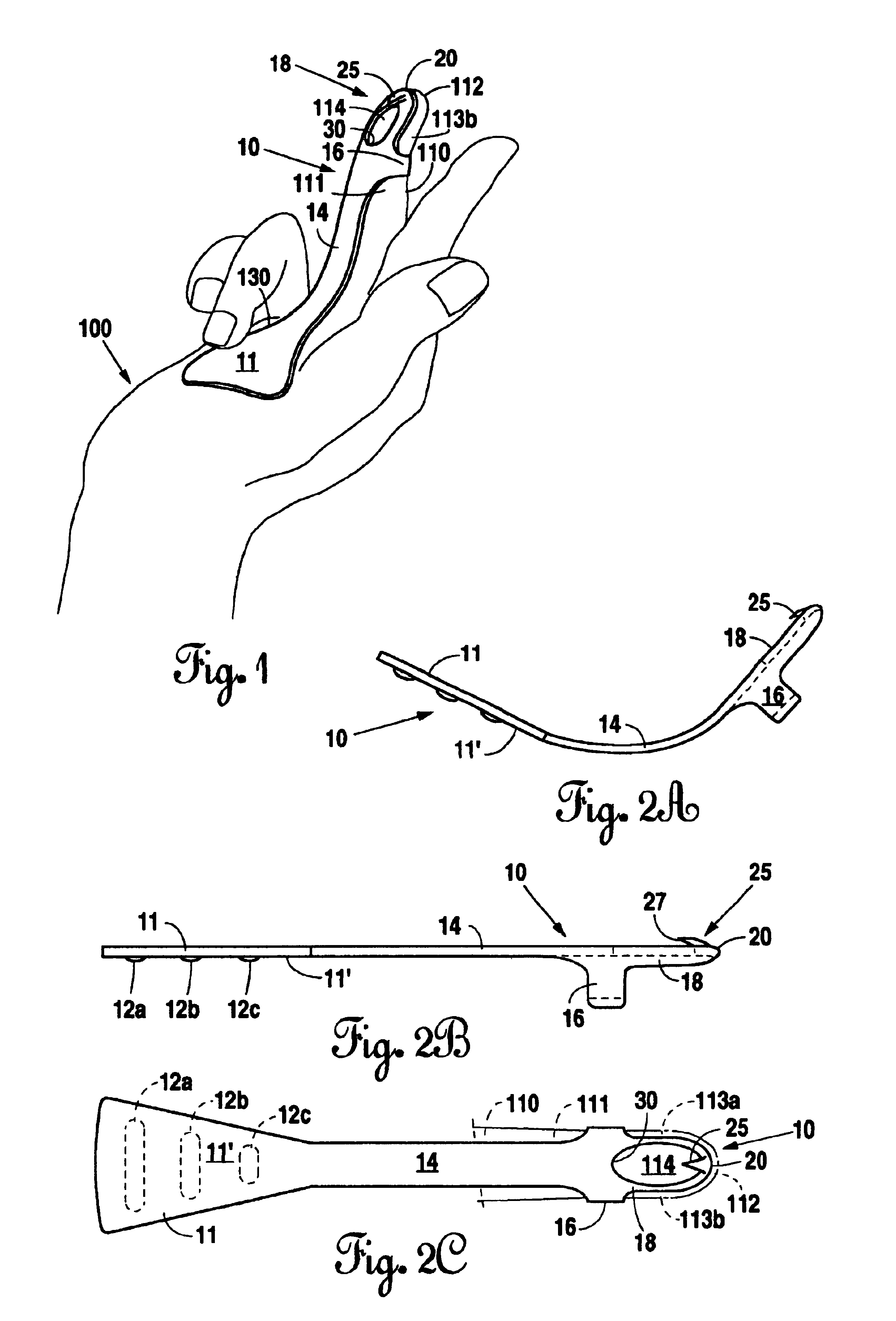 Fingertip device for rupturing amniotic membranes