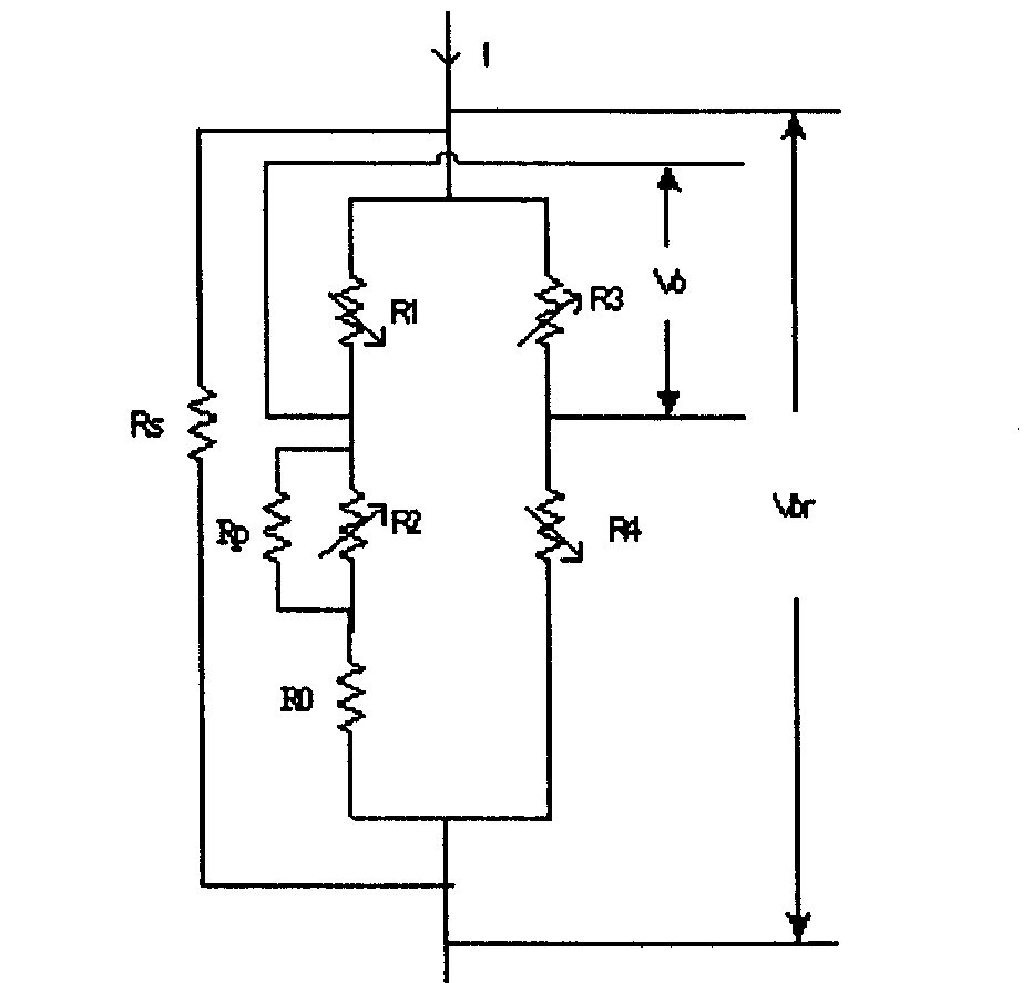 All-bridge type piezoresistance type pressure sensor digital type signal conditioning chip