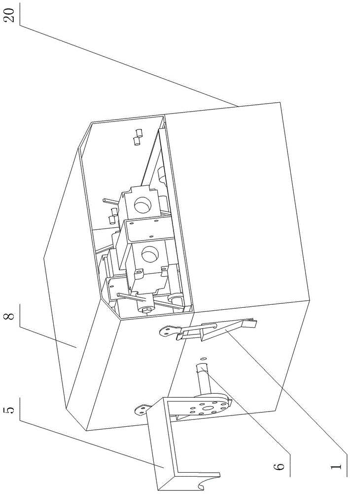 Arresting net lifting device