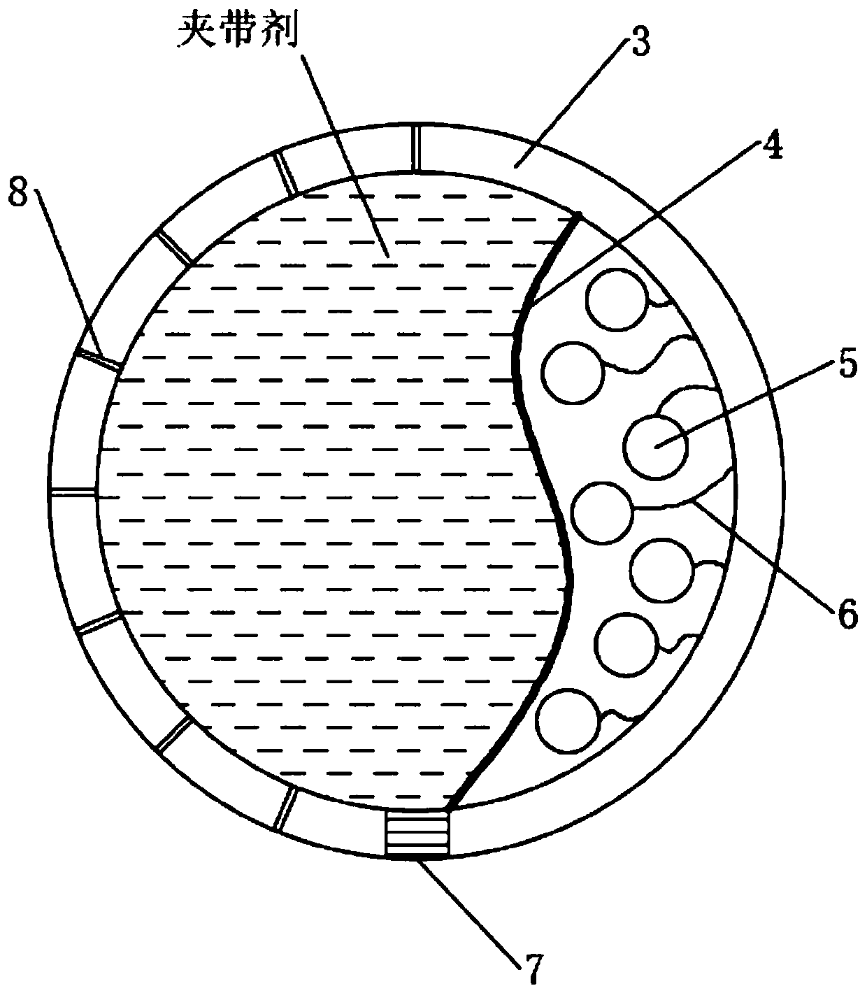 Novel entrainment type medicine preparation method based on supercritical CO2 extraction