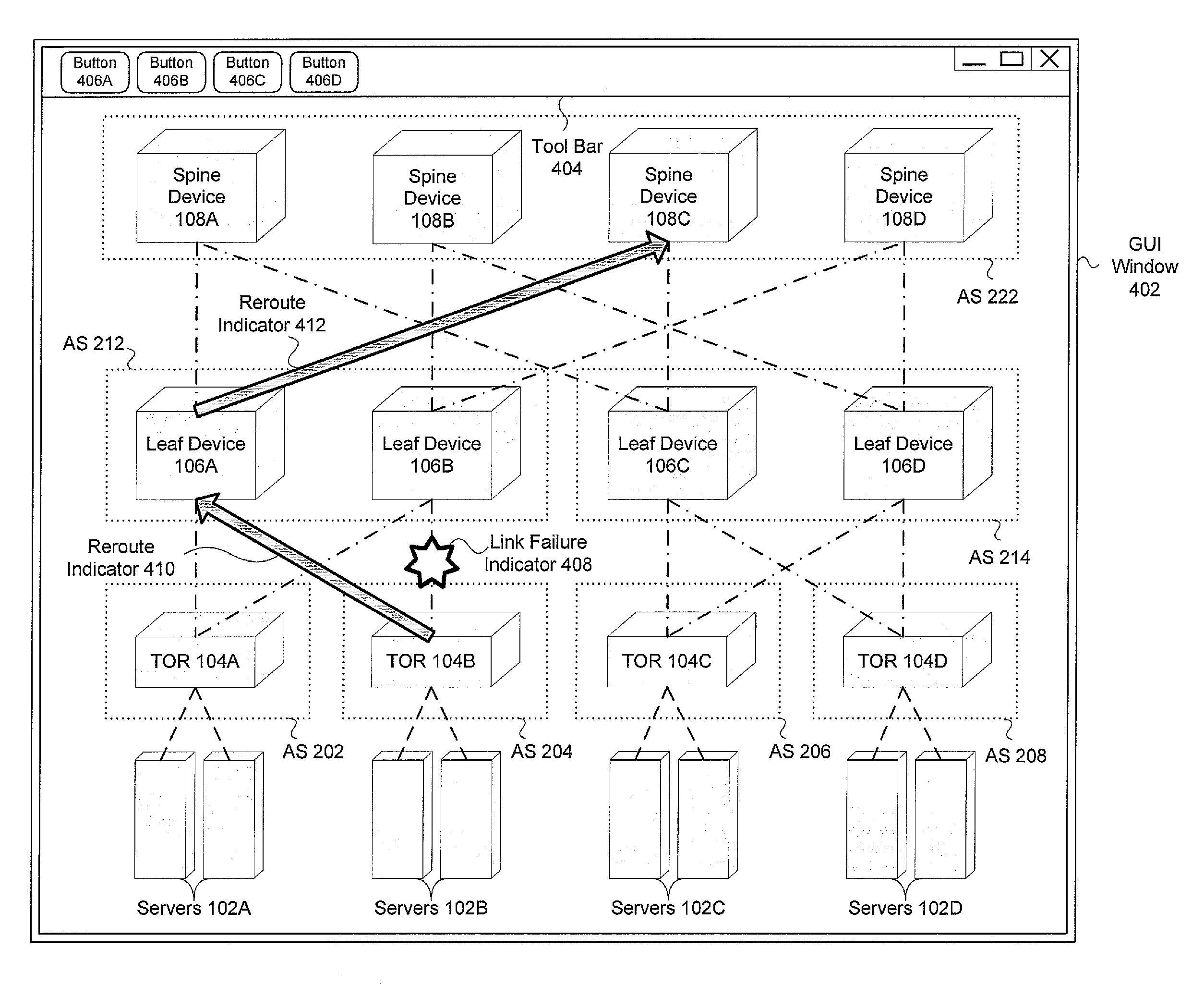 Systems and methods for topology discovery and application in a border gateway protocol based data center