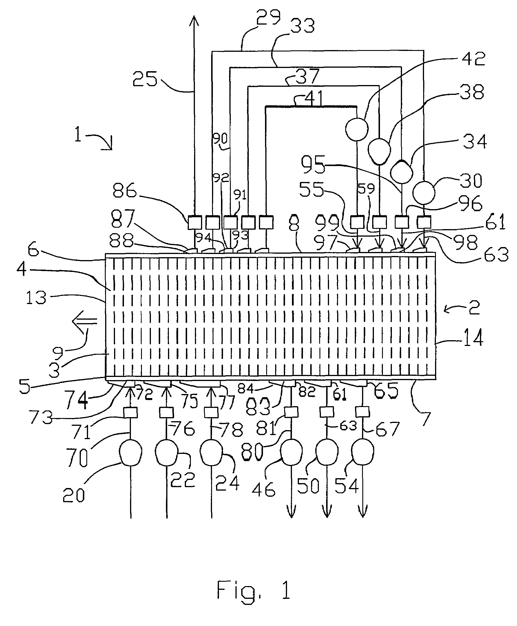 Chemical reactor with pressure swing adsorption