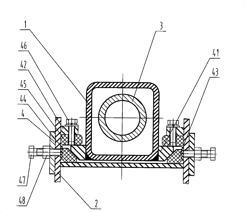 Expansion bucket rod apparatus rod excavating machinery