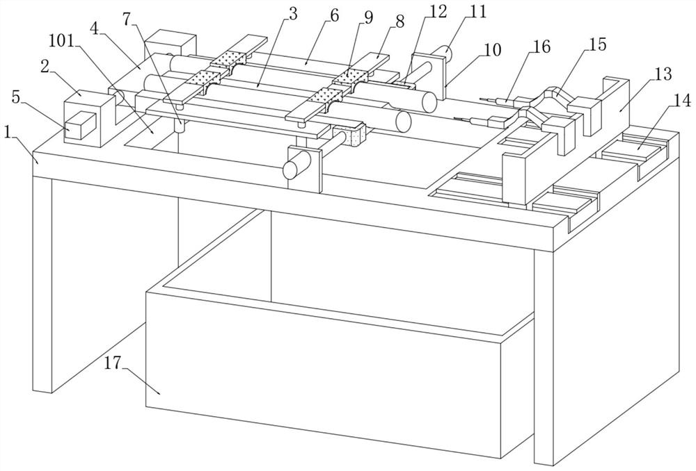 Bottom hole-making equipment for ultra-thin-walled metal filter pipe fittings