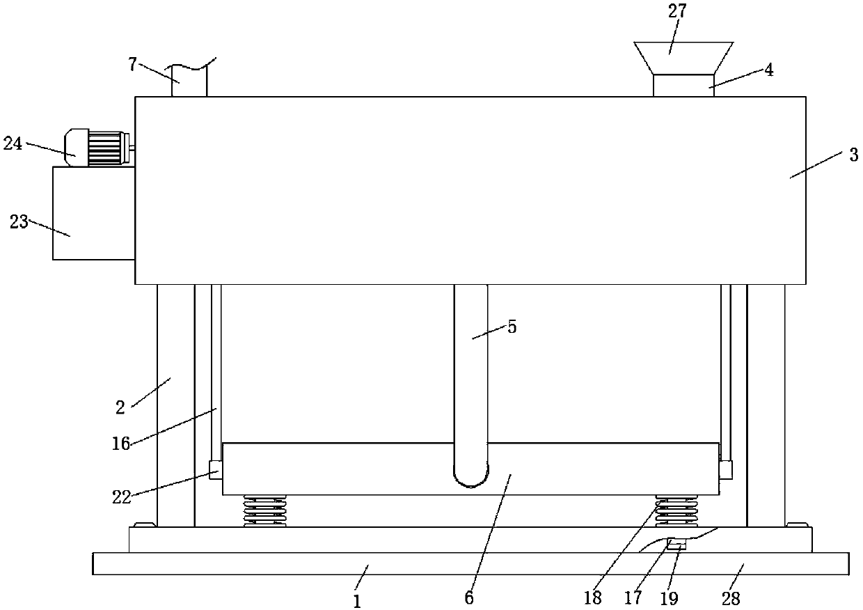 Feeding device for animal husbandry