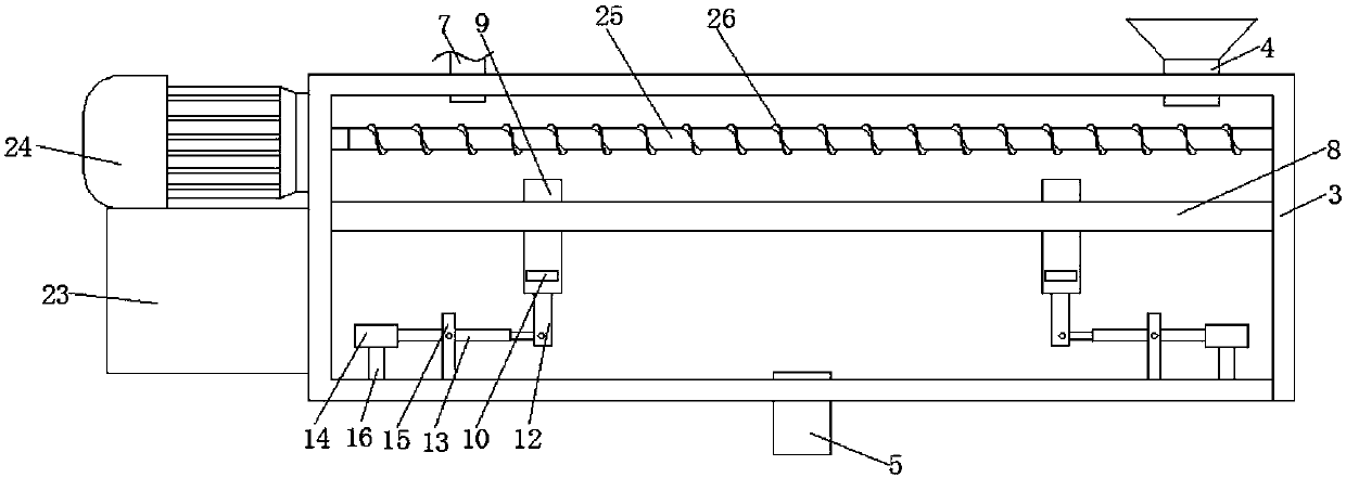 Feeding device for animal husbandry