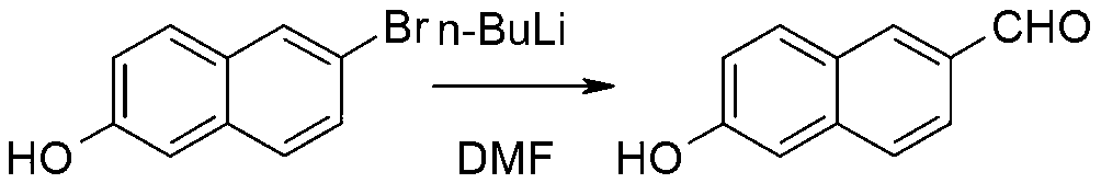 Synthetic method of 6-hydroxy-2-naphthaldehyde