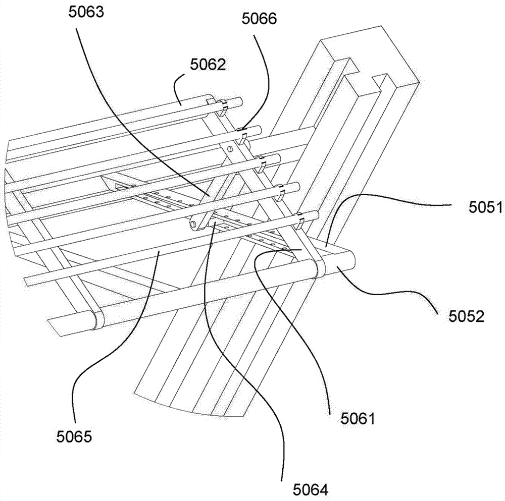 Safety guard for placing pressure-resistant baskets