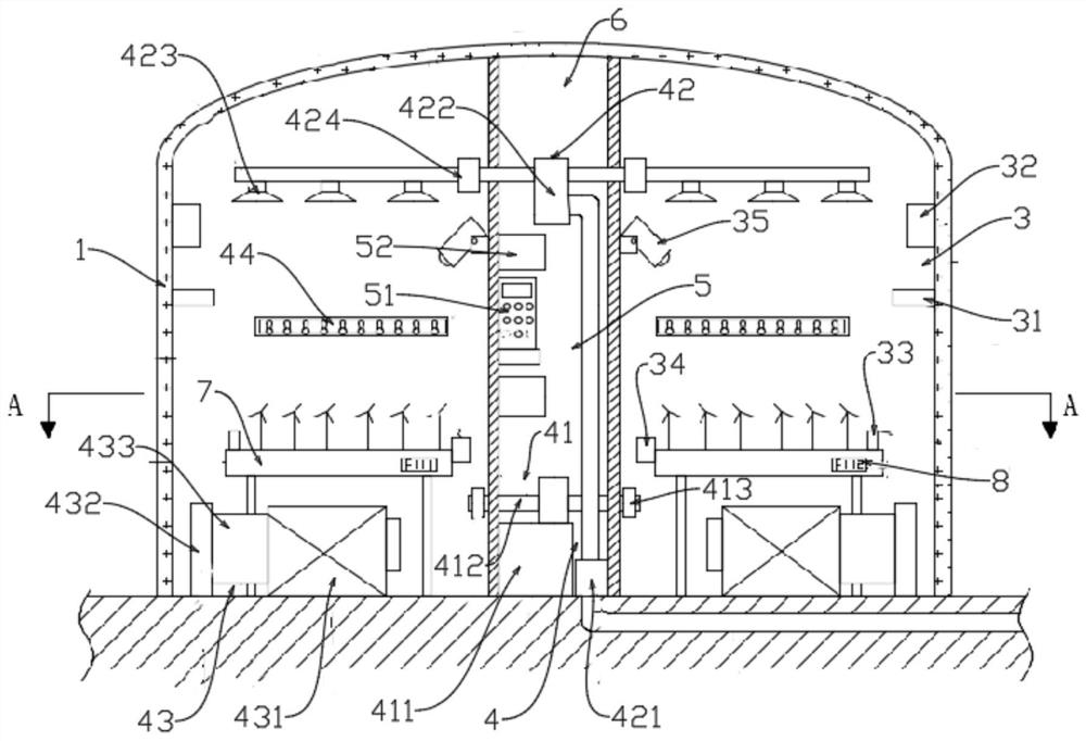 Plant growth environment monitoring and adjusting device and method