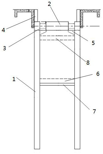 Assembly construction method of prefabricated comprehensive pipe gallery