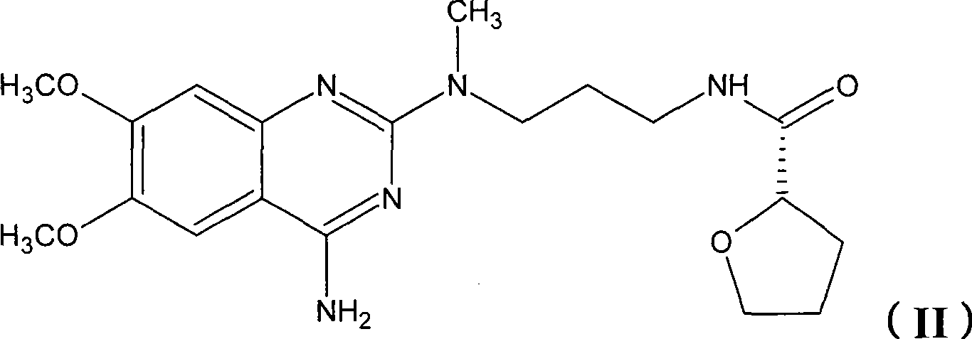 Levalfuzosin, preparation method and use thereof