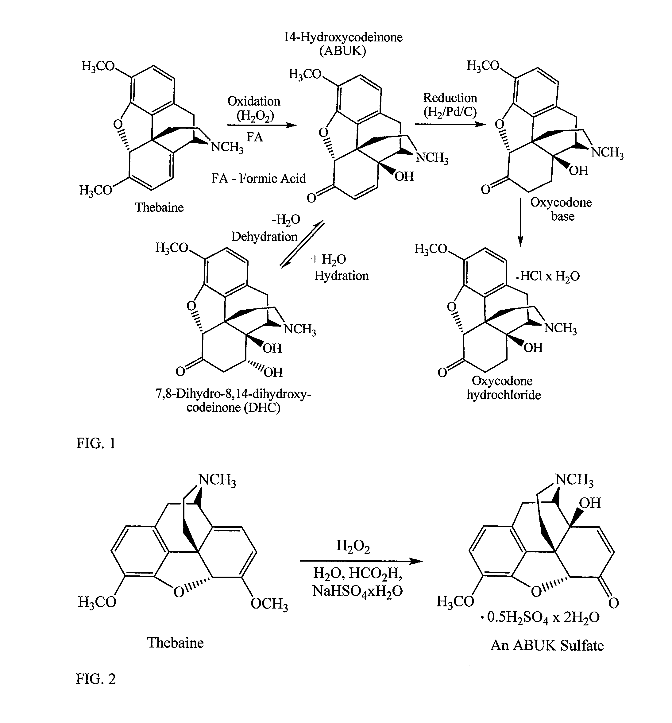 Synthesis of oxycodone hydrochloride