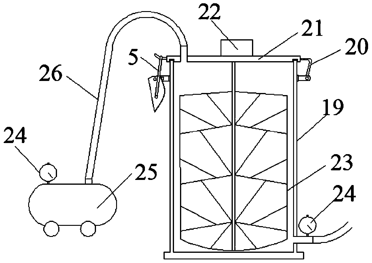 A kind of grouting simulation test device and its test method