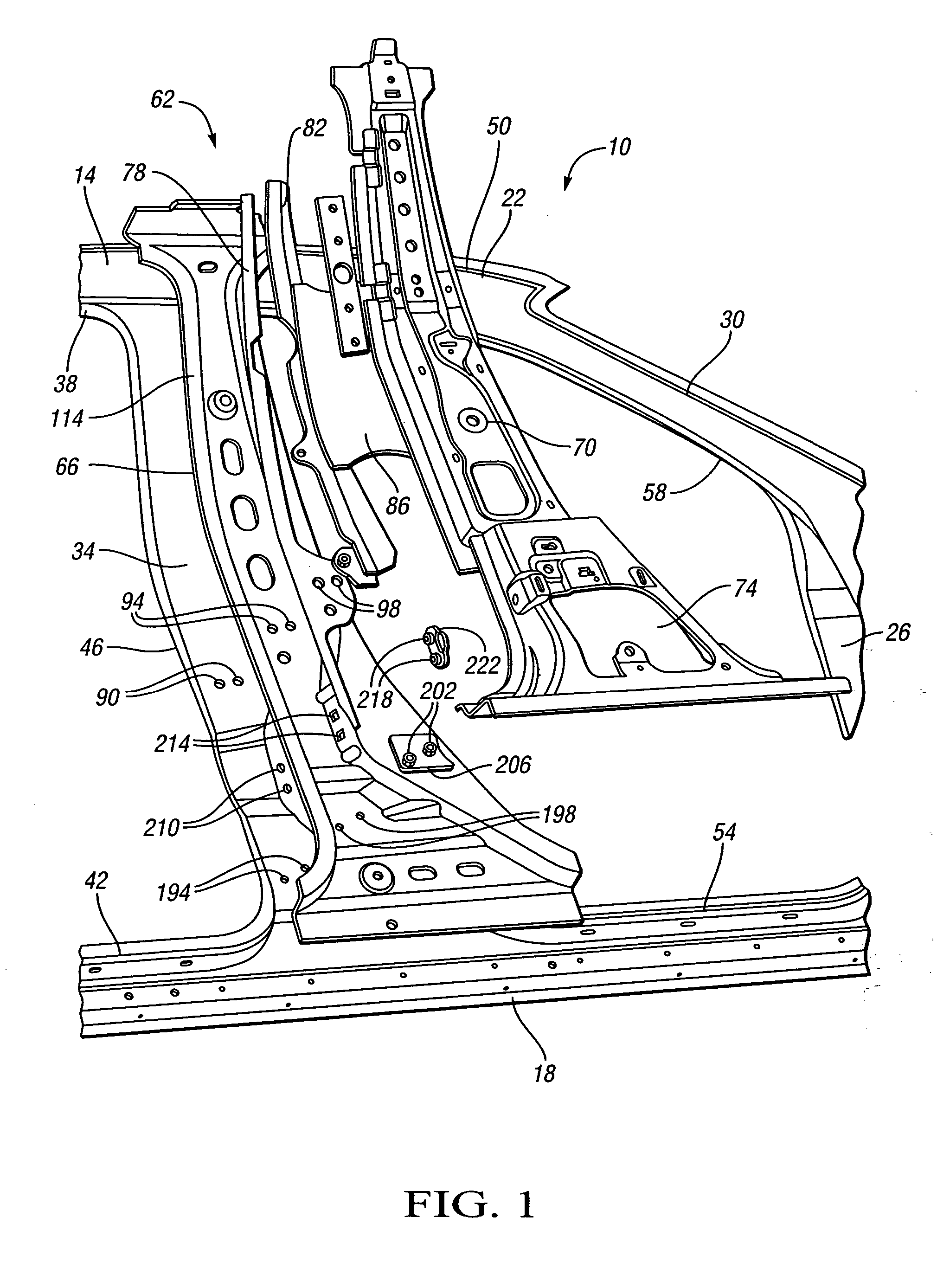 Vehicle center pillar structure