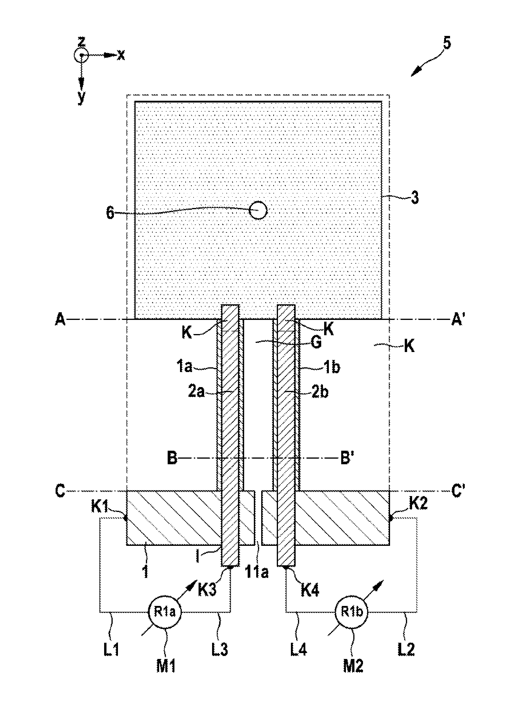 Piezoresistive Micromechanical Sensor Component and Corresponding Measuring Method