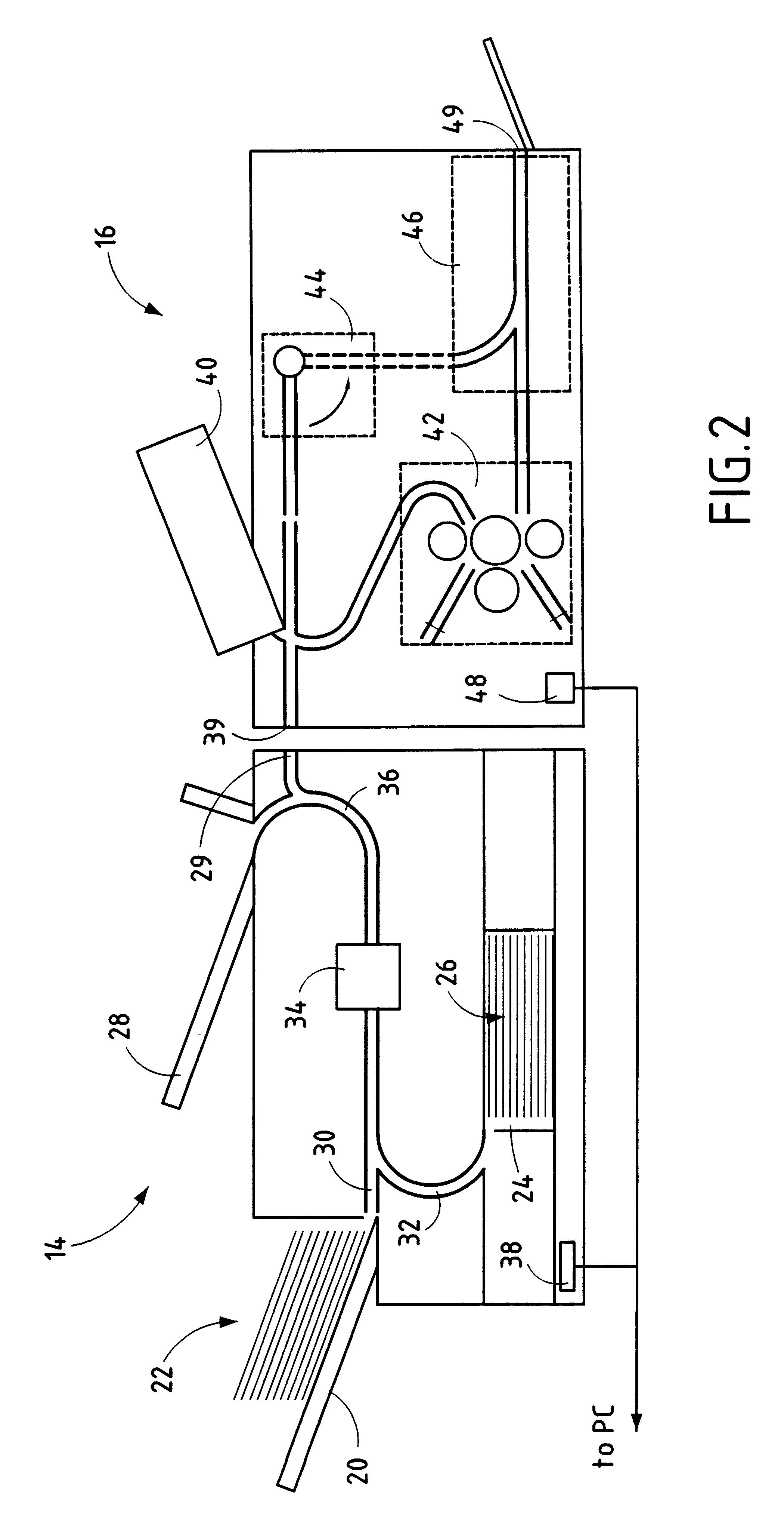 System for preparing mail items