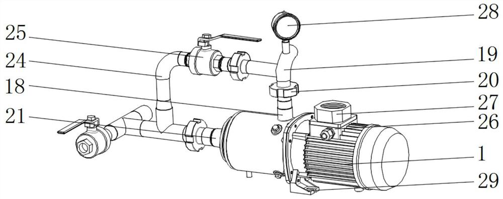 Tower kettle discharging pump for producing 2, 2, 4-trimethyl-1, 3-pentanediol monoisobutyrate