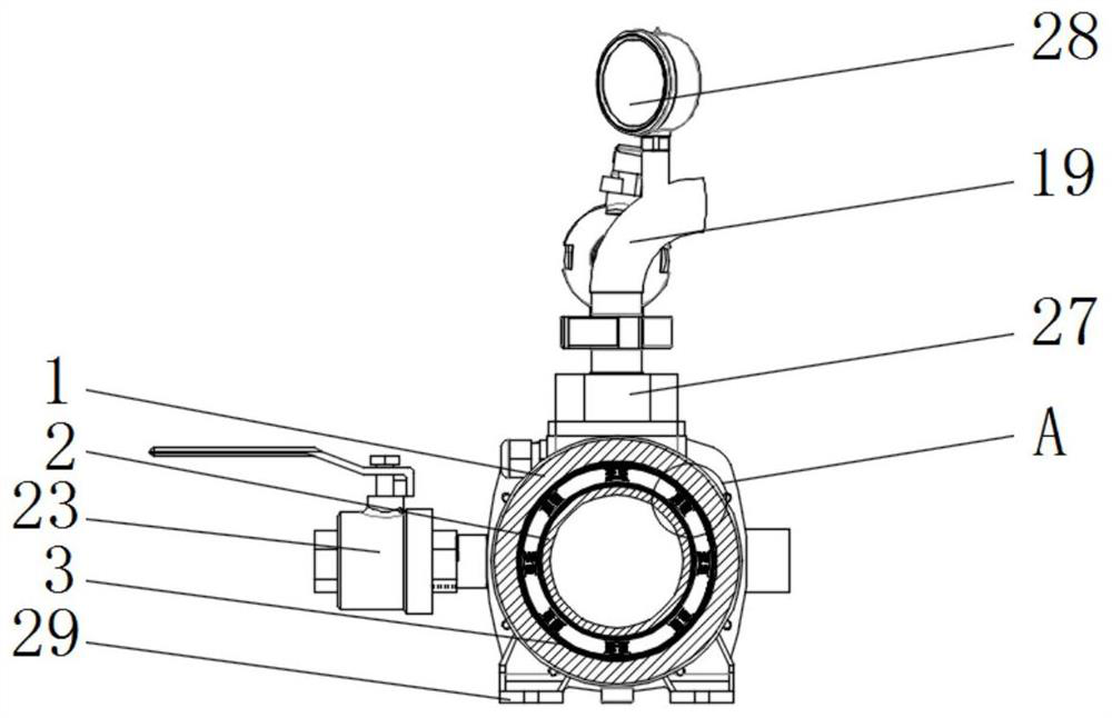 Tower kettle discharging pump for producing 2, 2, 4-trimethyl-1, 3-pentanediol monoisobutyrate