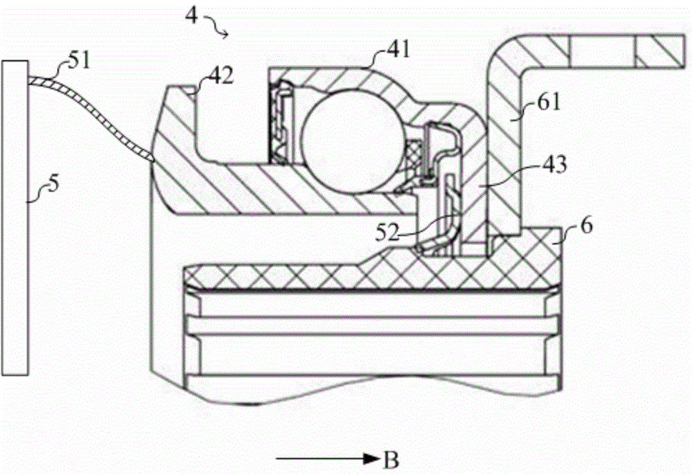 Clutch system and clutch separation bearing assembly