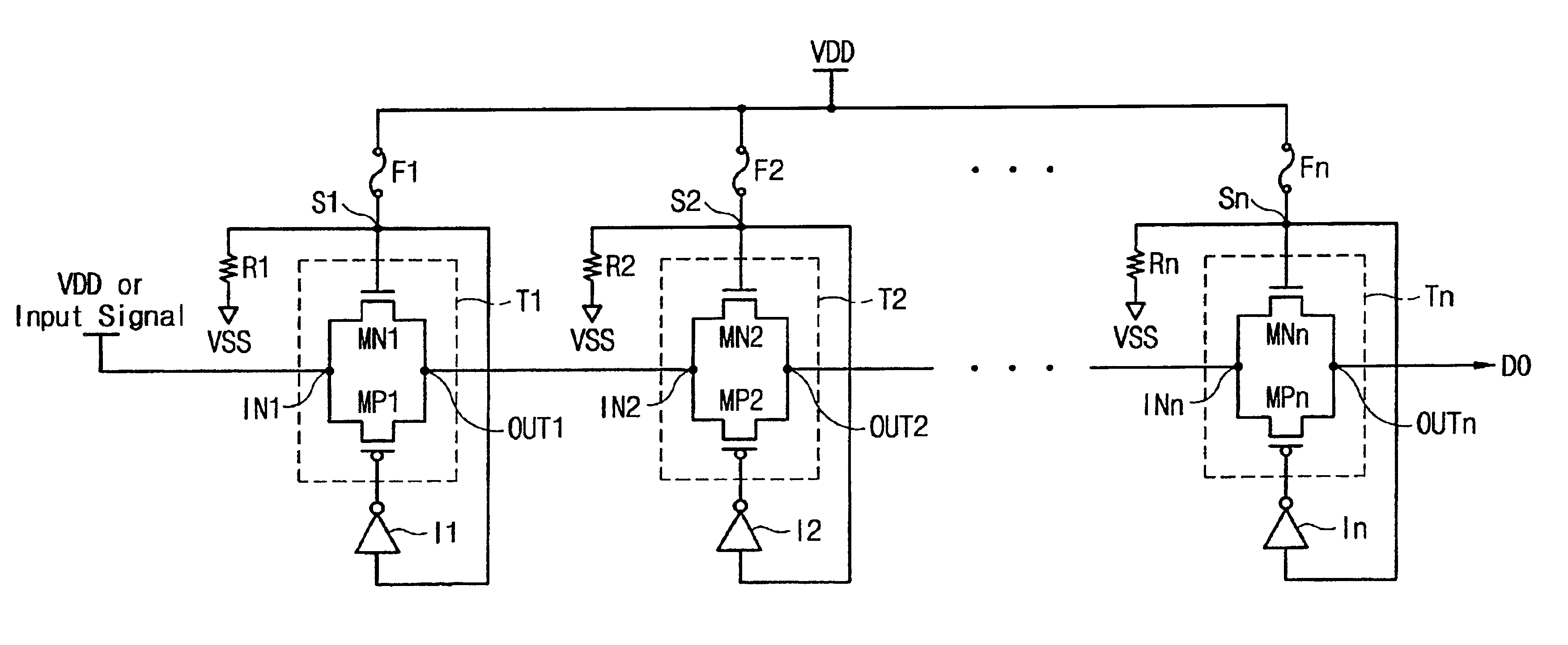 Fuse circuit for semiconductor integrated circuit