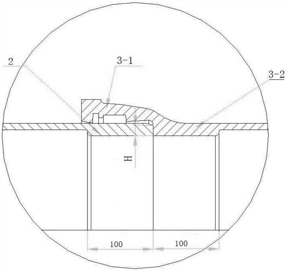 Internally acting type ductile iron jacking pipe for integral trenchless pipeline construction