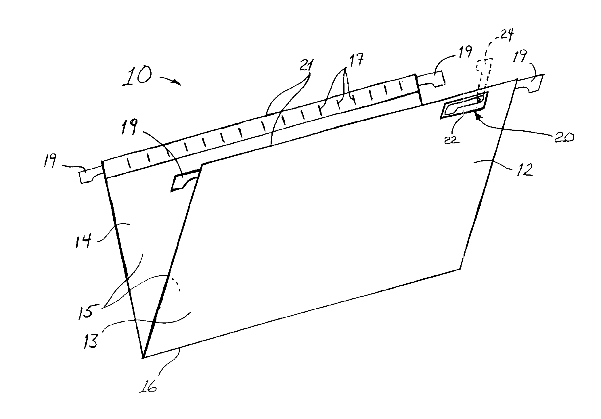 File marking device