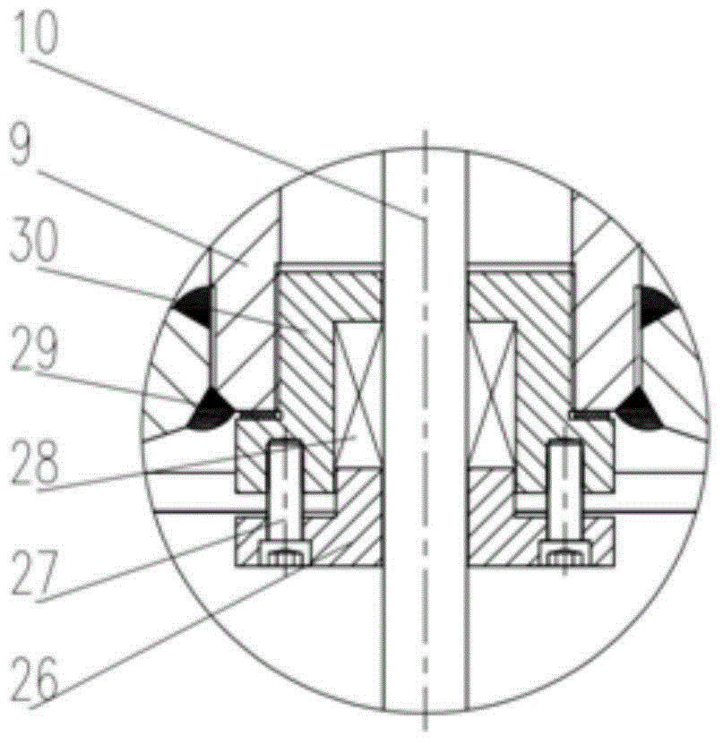 Deep refrigeration regulating valve with piston pressure self-sealing and positioning functions