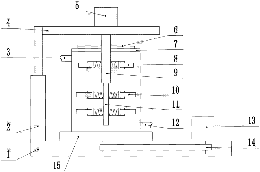 Building-paint stirring device convenient for cleaning of stirring shaft