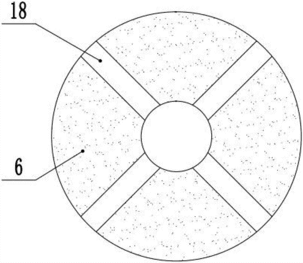 Building-paint stirring device convenient for cleaning of stirring shaft