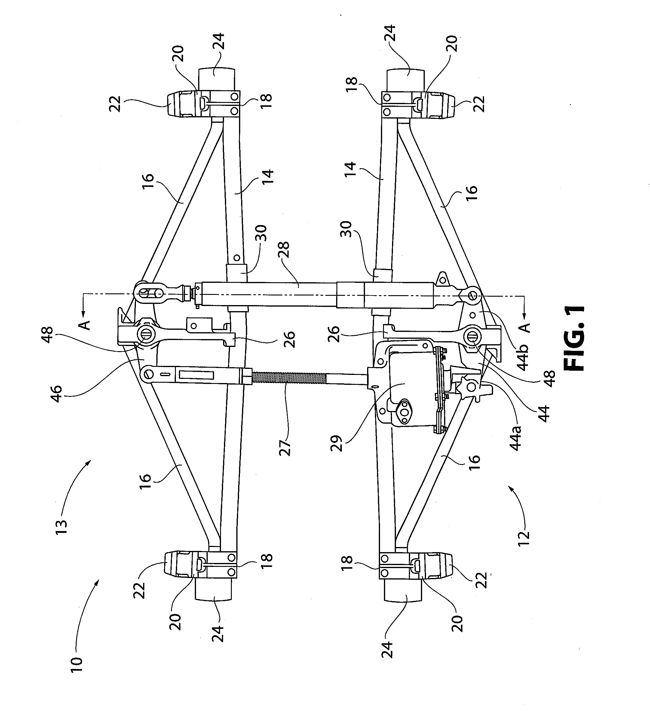 Corrective device for uneven brake shoe wear