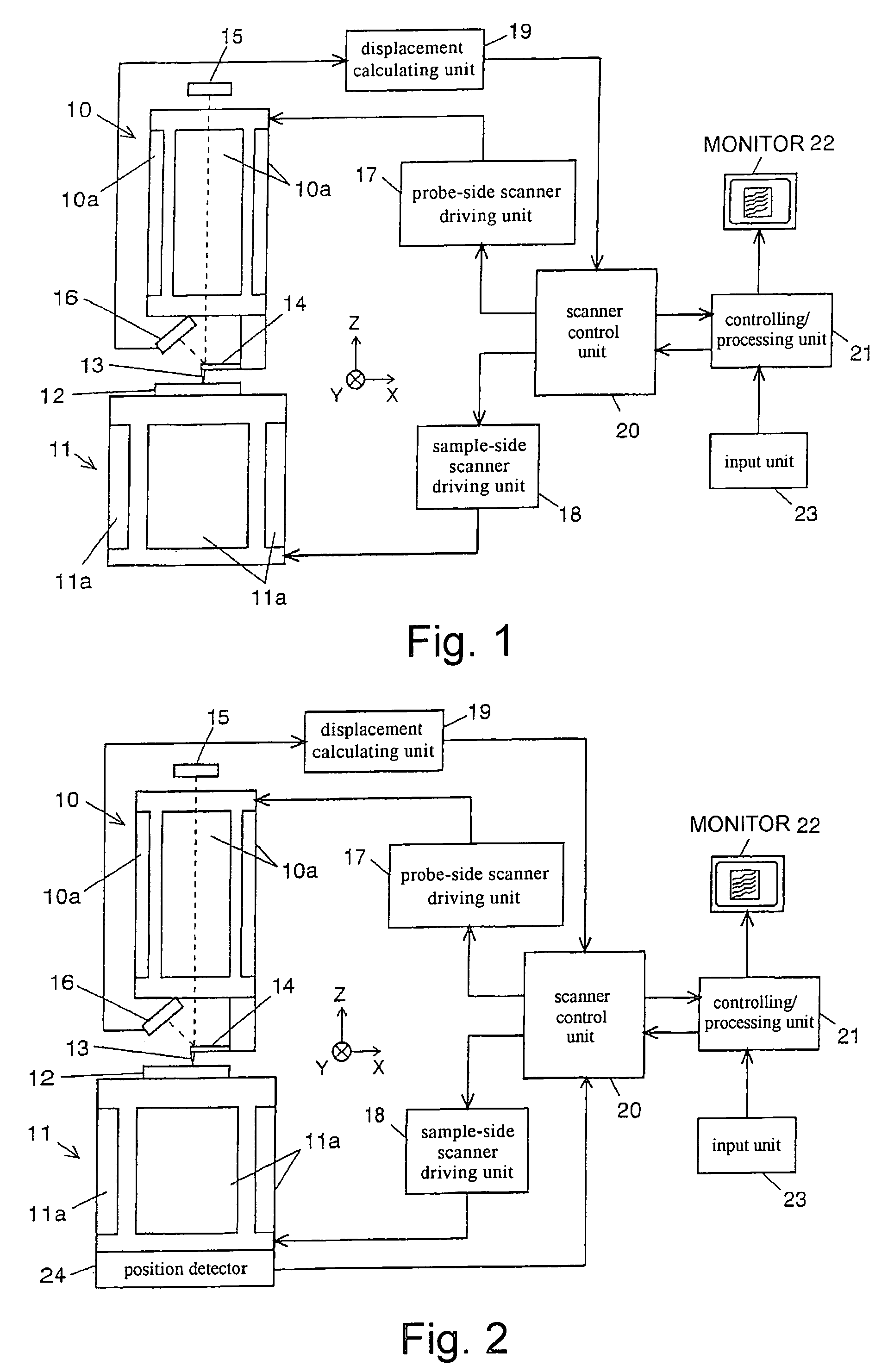 Scanning probe microscope