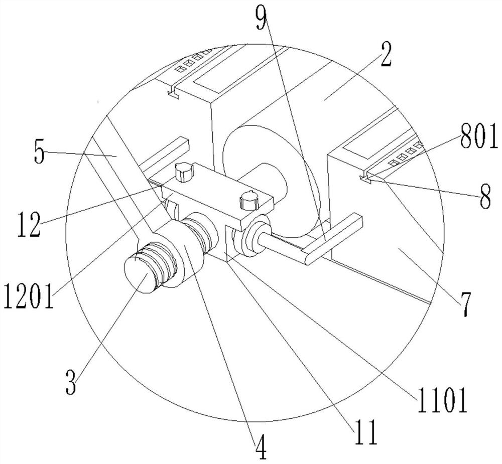 Airport pavement cement kneading slurry measuring device and five-point measurement method