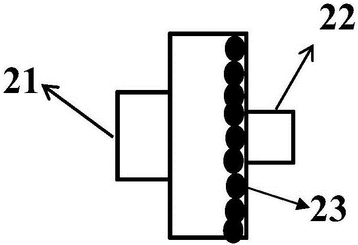 Online-internal-extraction electrospray-ionization mass-spectroscopy detection device for rapidly analyzing body fluid samples of human body