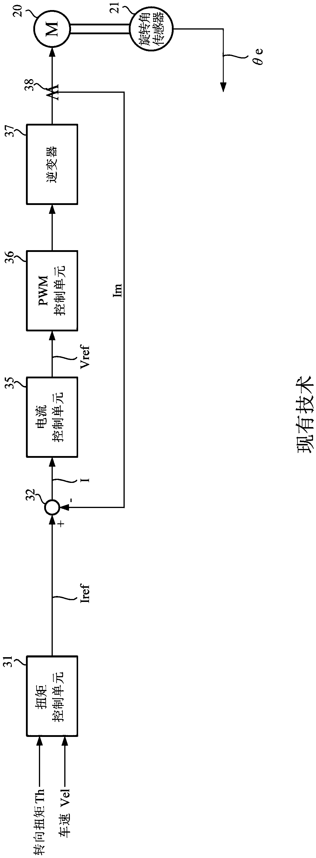 Control device for electric power steering apparatus