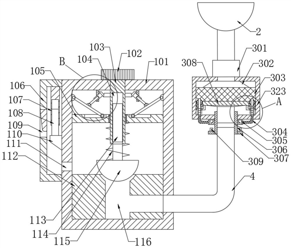 Respiratory training device for lung treatment