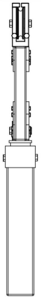 Rotary right-angle hoisting device suitable for insulating bucket arm vehicle