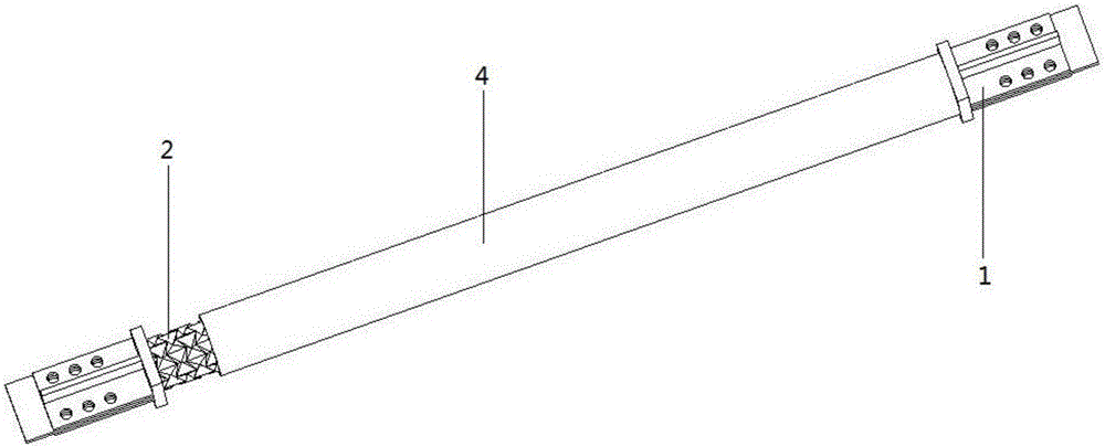 Sleeve buckling induction support with oblique pineapple type induction units