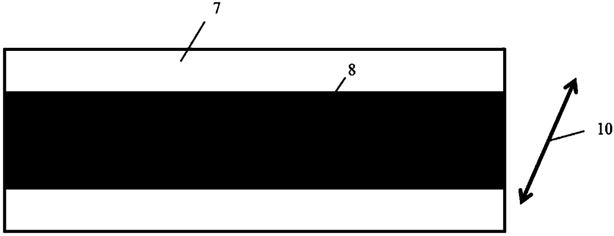 Parallel multi-angle tilted fiber bragg grating and preparation method thereof