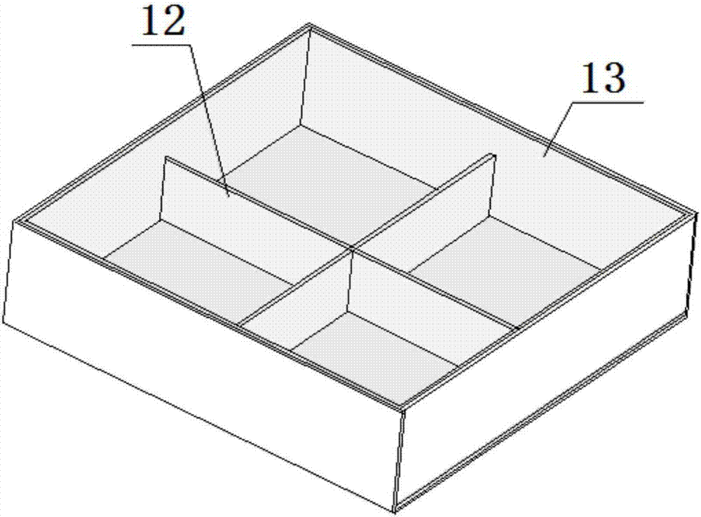 Self-cleaning type magnetic particle separating device