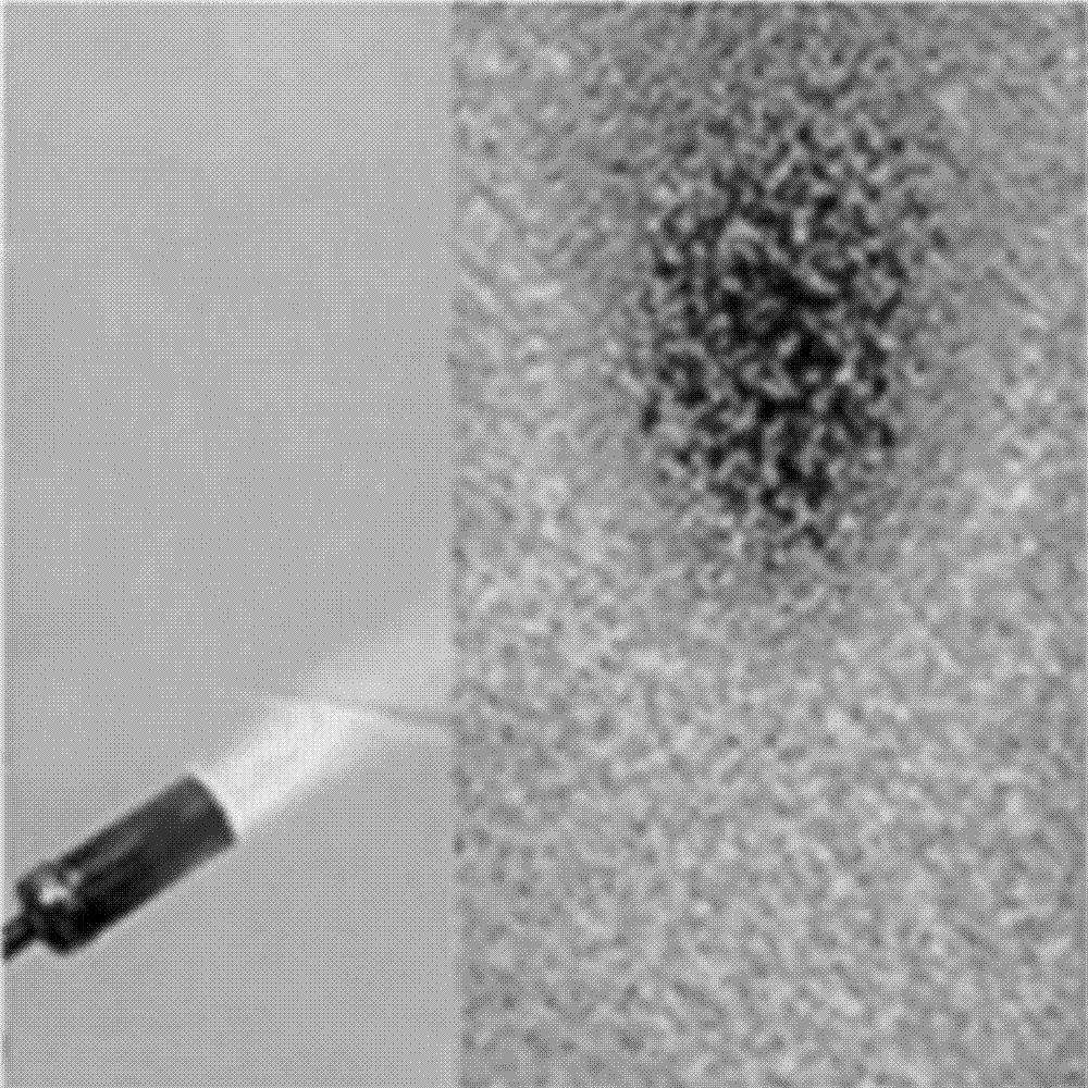 Fireproof flame-retarding polystyrene foam and production method thereof