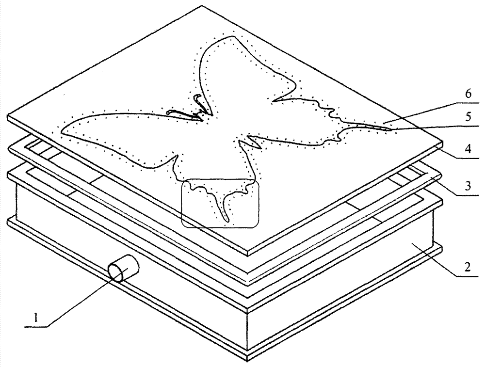 High-accuracy flexible thin film shape preservation cutting device